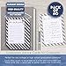BLUE PANDA Graduation Advice Cards - 60 Pack, 5 x 7 In - Notecards for Graduates
