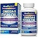 NewRhythm Triple Strength Omega 3 Fish Oil, 1650mg Omega3s, 120 Enteric Coated Softgels, 2500mg Fish Oil Per Serving