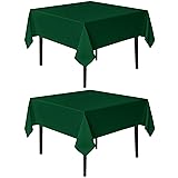 sancua Square Tablecloths 60x60 Inch Hunter