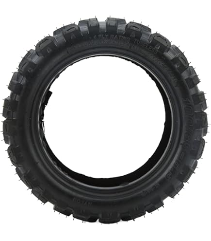 Pneu Scooter Électrique 100/65-6.5 - Caoutchouc Épaissi Antidérapant - Tubeless Pour Neige Et Pluie - 11