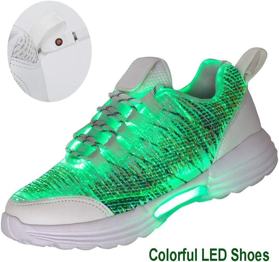 luminous green trainers