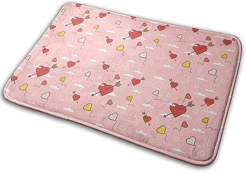 Juegos De Alfombras De Cocina Flecha A Través Del Corazón Alfombra De