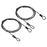 PATIKIL Security Steel Cable 2.5mm x 1.5m/4.92ft