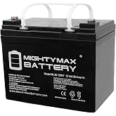 ML35-12INT - 12 Volt 35 AH, Internal Thread (INT) Terminal, Rechargeable SLA AGM Battery