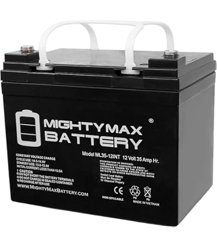 Amazon.com: Mighty Max Battery 12V 35AH SLA Internal Thread