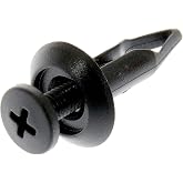 Dorman 700-724 Multi-Purpose Retainer - Fits 6.4 MM Hole Black, 25 Pack | Compatible with Select 2009-2025 Dodge, Jeep, Ram Models; Replaces 6509135AA