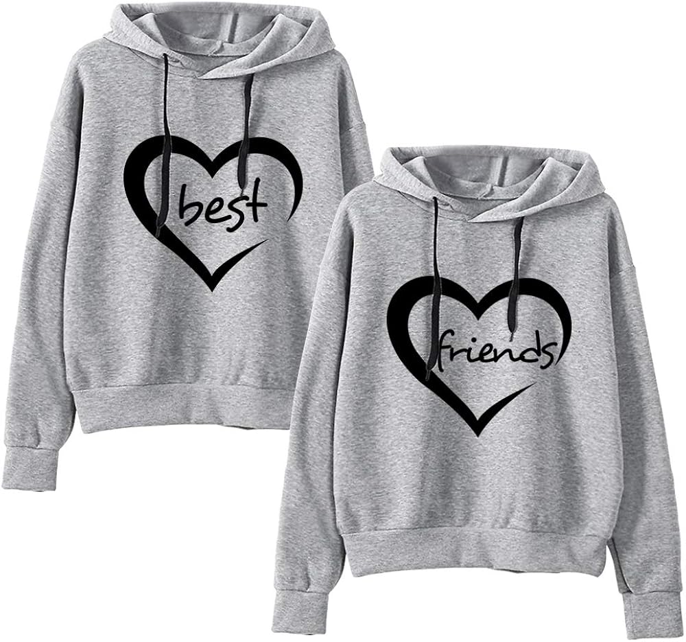 Beste Freunde Pullover Für 2 Best Friends Hoodie für Zwei Beste Freunde Kapuzenpullover BFF Pullover