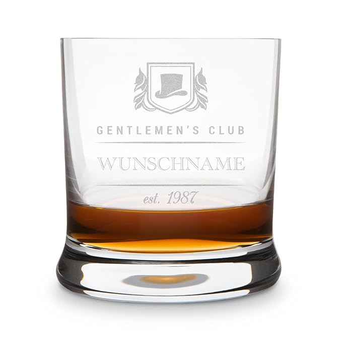 Leonardo Whiskyglas mit individueller Gravur - Gentlemen's Club