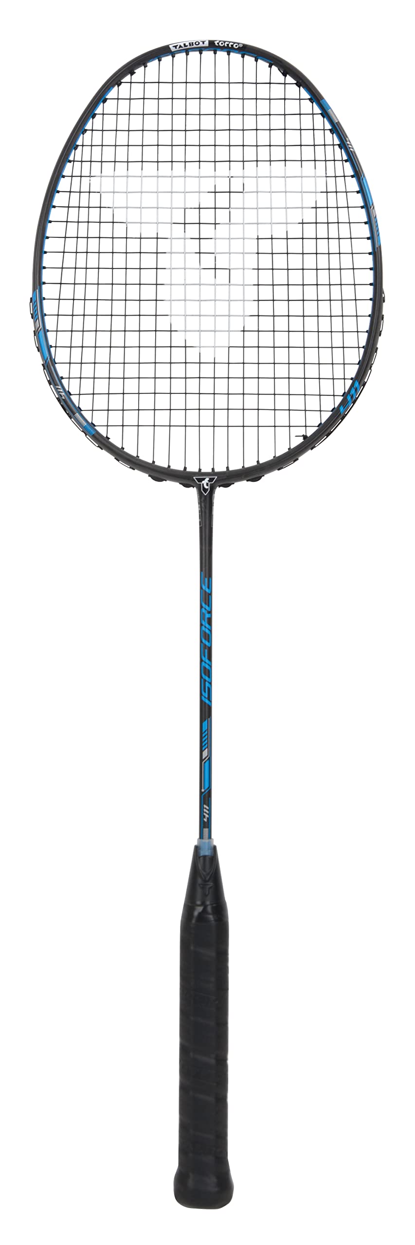 Talbot Torro Isoforce 411 Badminton Racket, 100% Graphite, One Piece, 439561