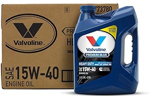 Valvoline Premium Blue SAE 15W-40 Diesel Engine Oil 1 GA, Case of 3