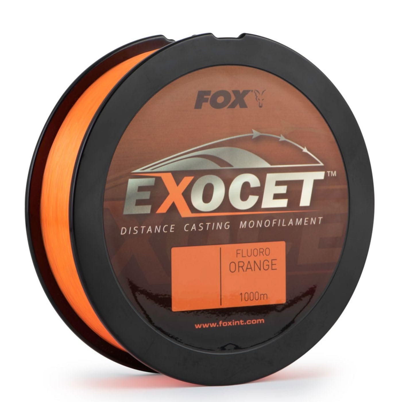 FOX Exocet Distance Casting Fluoro Orange Mono Line 1000m - 10lb