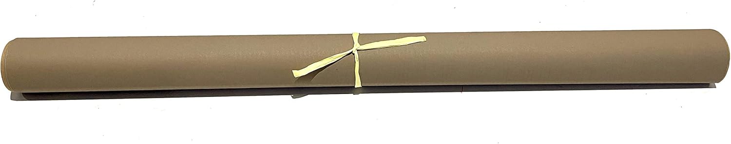 Kraft Wrapping Paper Roll 100% Recycled and Recyclable Gift Wrap (Natural 5m) - Image 5