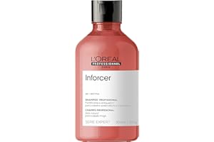 L'Oréal Professionnel Inforcer Shampoo Fortificante Antiqueda por Quebra, Crescimento Saudável Para Cabelos Frágeis e Quebradiços Com Biotina e Vitamina B6, 300ml