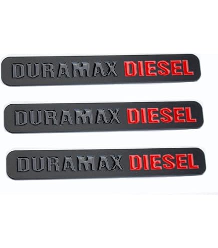 2 Emblemi Duramax Diesel Per Carrozzeria Chevy Silverado 2500 3500 HD E GMC Sierra