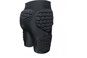 STONEKISS Protective Padded Shorts for Basketball, Impact Protection Athletic Underwear w/ Hip, Butt, Tailbone Padding