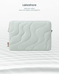 tomtoc 360 Protective Puffy Laptop Sleeve for