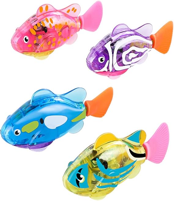 animated fish tank toy