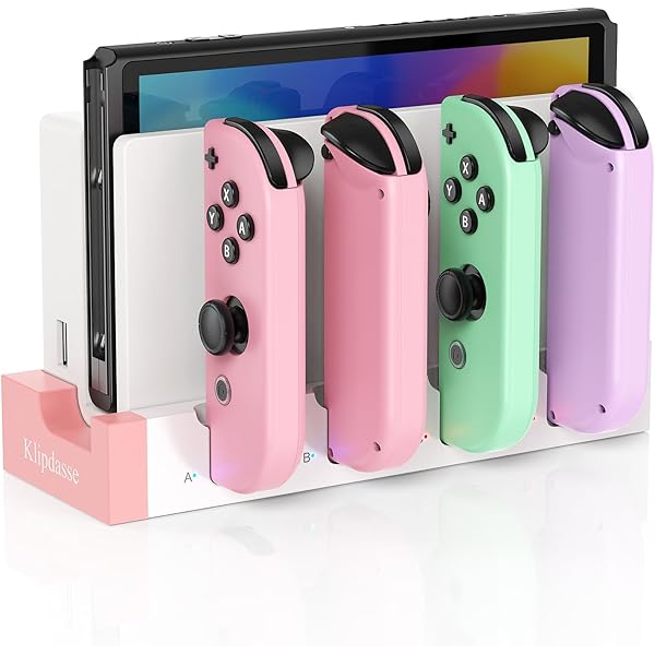 Nintendo Switch Joy-Con (L)/(R) (Pastel Pink) - (NSW) Nintendo