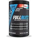FULLBLITZ by BFF Build Fast Formula | Fully Loaded Pre-Workout | Energy Booster + Huge Dual Pathway Nitric Oxide Boosting Mus