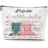 LONGXIN Witch Merch Makeup Bag Broadway Musical Cosmetic Bag Witch Gifts for Glinda and Elphaba Fans Movie Lovers Girls Women Movie inspired Gift