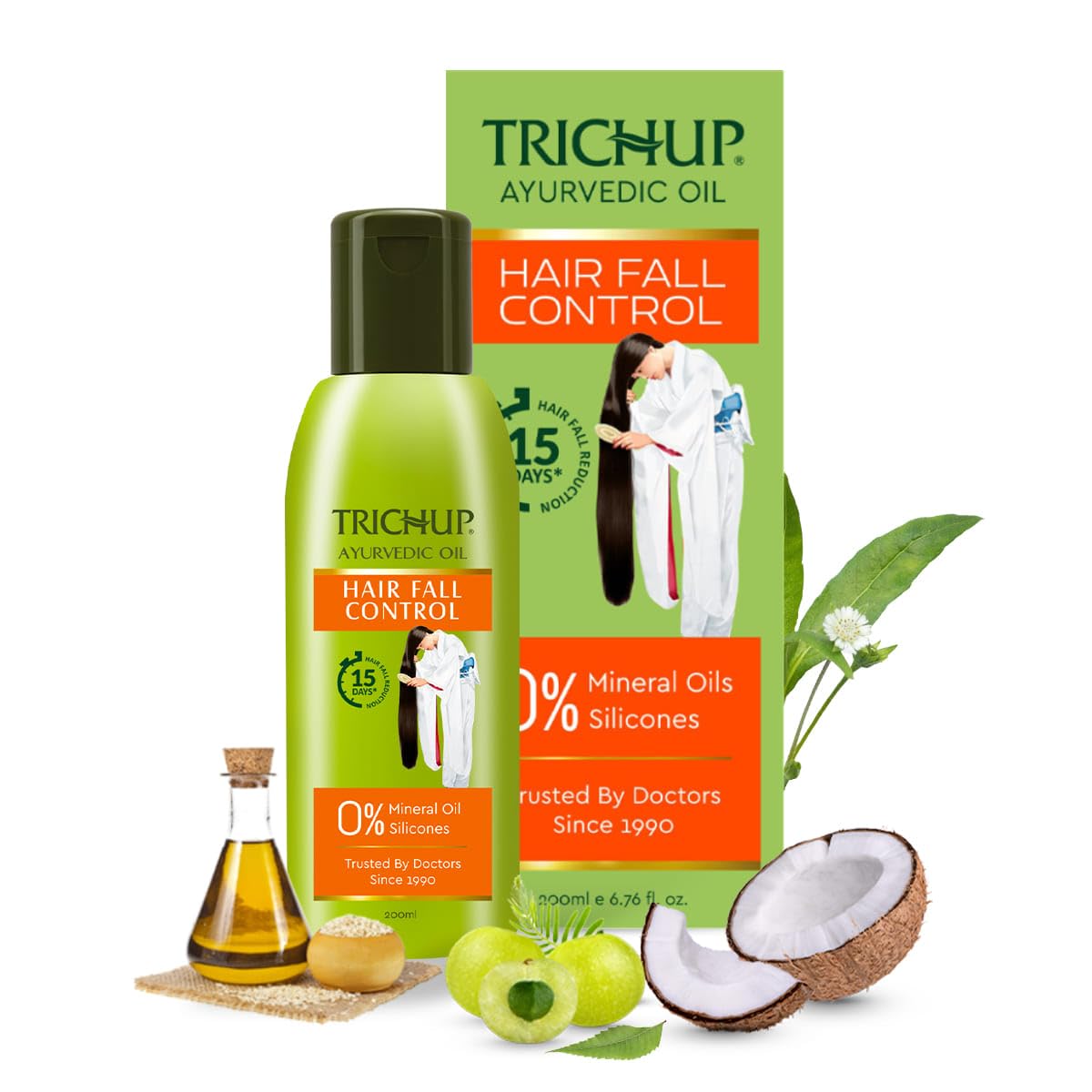 Trichup Hair Fall Control Oil Combo (3 x 200ml)