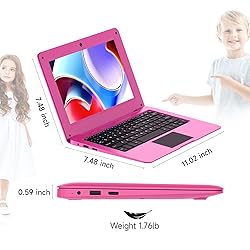 Adorably Netbook Mini Laptop 10.1 inch for Kids