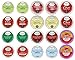 20-count TWININGS TEA Variety Sampler Pack, Single-Serve Cups for Single Cup Brewers (2.0 Compatible)