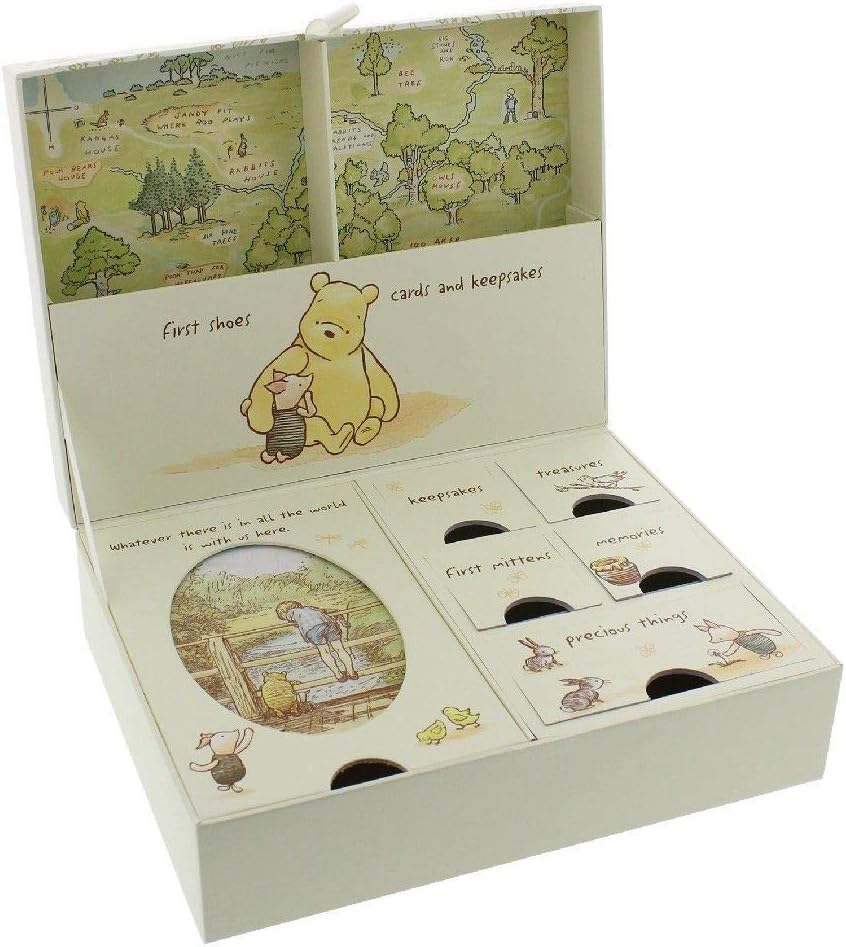 winnie the pooh christopher robin keepsake box