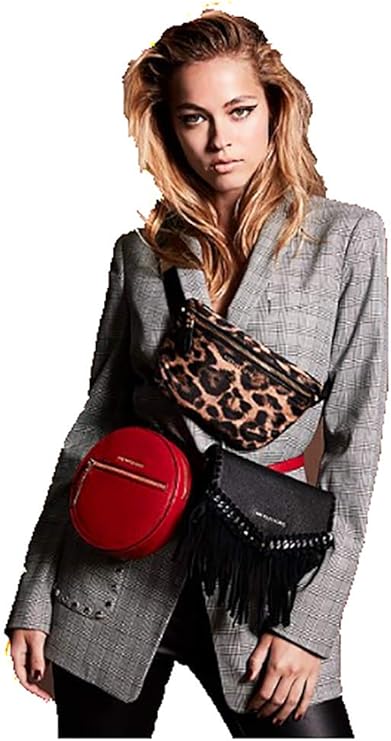 michael kors leopard fanny pack