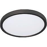 AFX Edge 6" Round LED Flush Mount - 5 CCT - Black