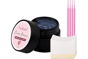 FADLASH Eyelash Extension Remover 10g Lash Extension Remover Dissolves Powerful for Lash Extensions Lash Glue Remover Low Irritation for Sensitive Skin(Rose)