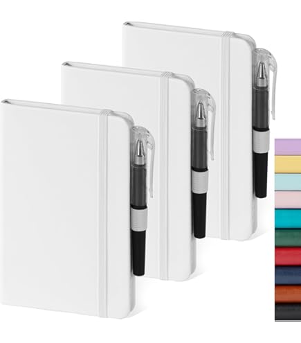 16-Pack Mini Ballpoint Pens - Stainless Steel Pocket Pens With Copper Fittings For Notebooks & Planners