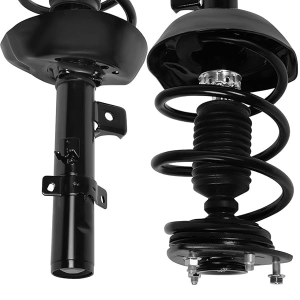 ECCPP 2PCS FRONT PAIR COMPLETE STRUT ASSEMBLY SHOCK ABSORBER FOR 2013-2017 FOR HONDA ACCORD FWD