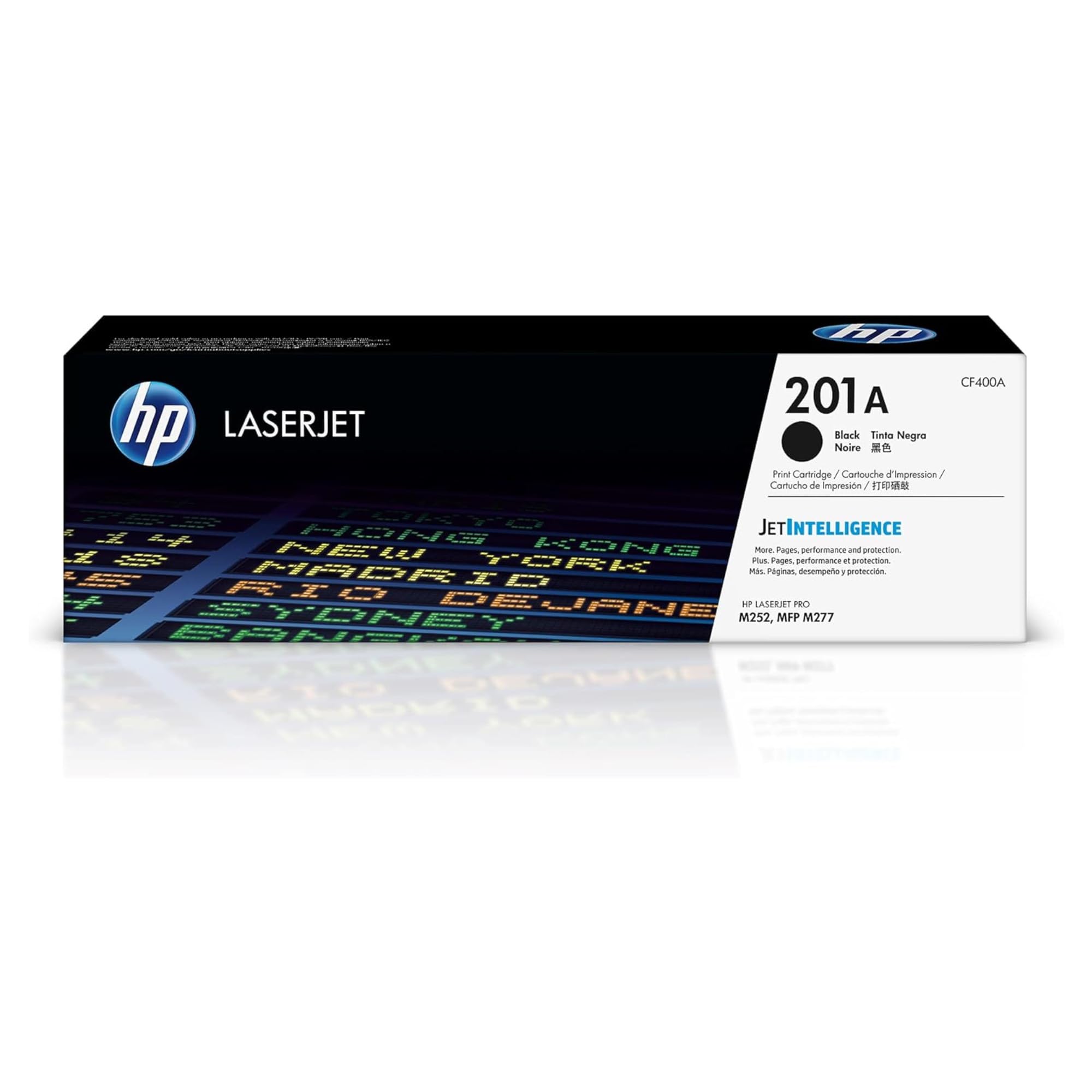 HP CF400A 201A Cartuccia Laser, Nero