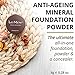 LAMAV Anti-Aging Mineral Foundation with SPF15 - Mineral Powder Foundation, Sheer-to-full Coverage, 100% Natural, Smooth, Radiant Finish, Reduces Signs of Aging