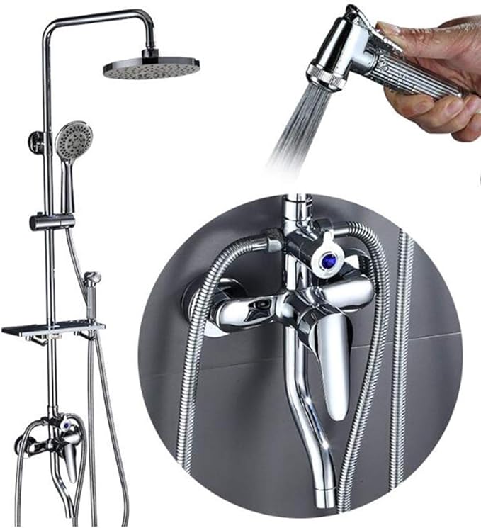 LCM Ducha montada en la Pared, Grifo de Lavabo de baño montado en la