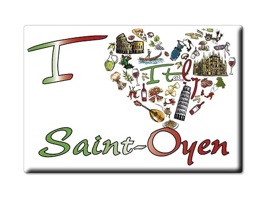 Enjoymagnets Saint-OYEN Souvenir IMANES DE Nevera Valle DAOSTA ...