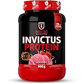 Whey Protein Concentrado e Isolado Pote 900g Sabor Morango - Aumento de Massa Muscular