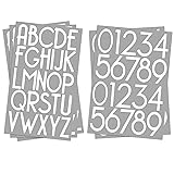 3 inch Self-Adhesive Vinyl Alphabet Letters Numbers