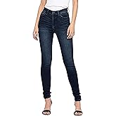 Judy Blue High Waist Skinny Jean Super Dark Wash 82132 (as1, Numeric, Numeric_1, Regular, Regular)