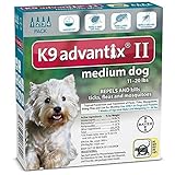K9 Advantix ii Medium Dog 11-20 lbs 4 Packs Great Deal!