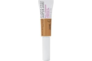 Maybelline New York Super Stay Full Coverage, Long Lasting Under-Eye Concealer, Caramel, 0.23 fl. Oz.