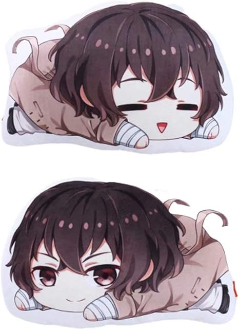 Amazon 文豪ストレイドッグス 抱き枕 ぬいぐるみ 太宰 治 中原 中也 クッション 可愛い ふわふわ 両面プリント お昼寝枕 コスプレ 小道具 萌えグッズ 飾り プレゼント 45cm アニメ 萌えグッズ 通販