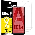 NEW'C 3 Pack Designed for Samsung Galaxy A03 / A03s Screen Protector Tempered Glass, Case Friendly Anti Scratch Bubble Free Ultra Resistant