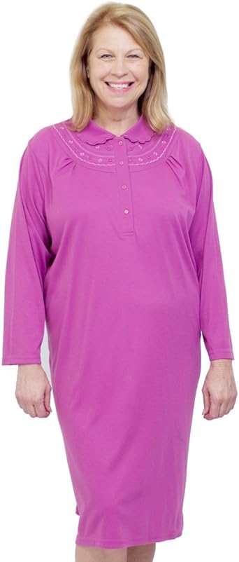 elderly women's nightgowns
