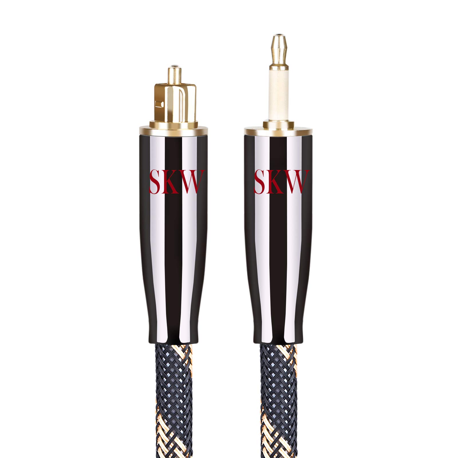 SKW Mini Toslink to Toslink Optical Digital Audio