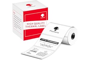 Phomemo Labels M110- for M110/M100/M220/M221/M260/M250 Label Printer,1.97"x1.18" (50mm x 30mm), 230 Labels, for Small Busines
