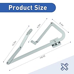 GRONGU 55-2 Attic Ladder Hinge Arms,Pull Down Attic