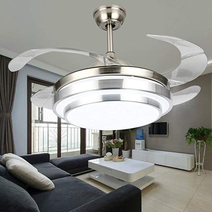 Lighting Groups 42 New Arrival Led Retractable Ceiling Fan Energy
