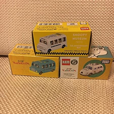 Amazon スヌーピーファンタレーション トミカ ミニカー ダイキャストカー おもちゃ